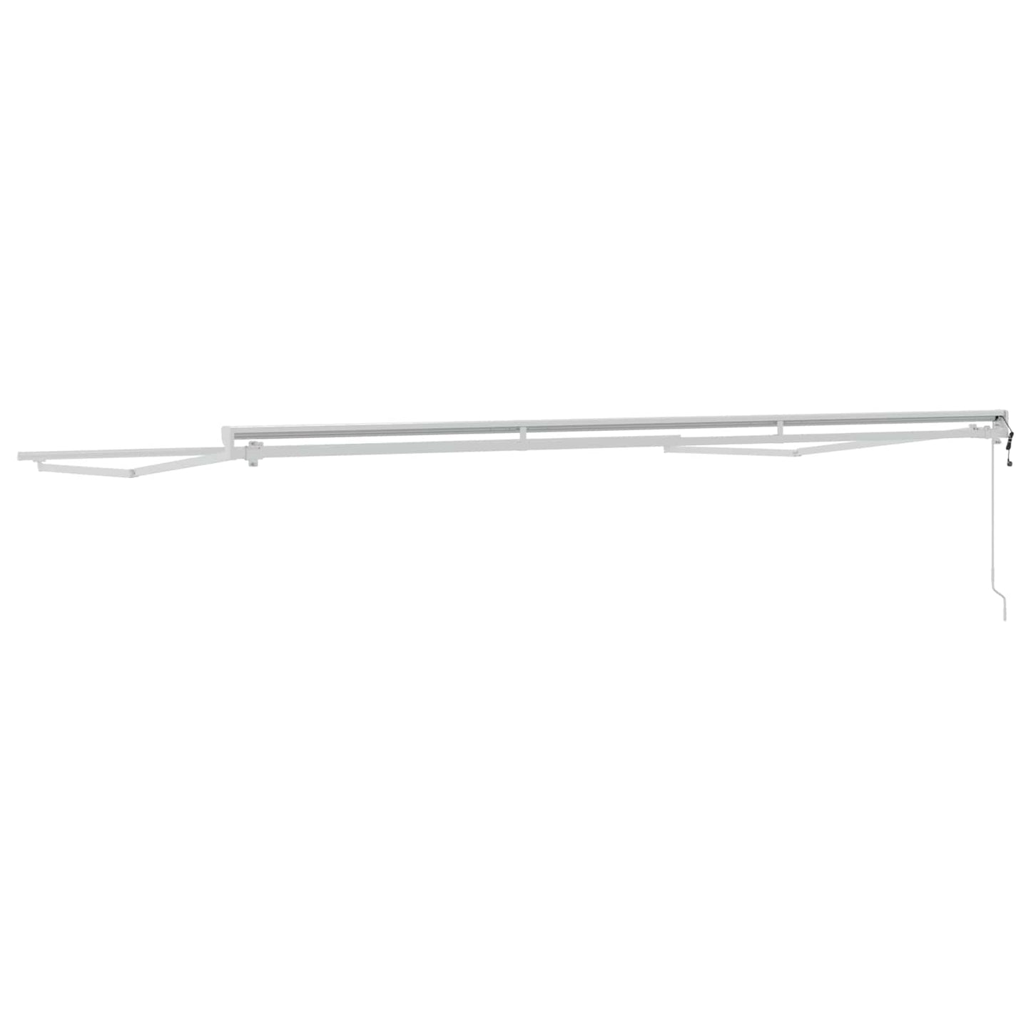 vidaXL Electric Awning Frame 4.5 x 3 m Λευκό