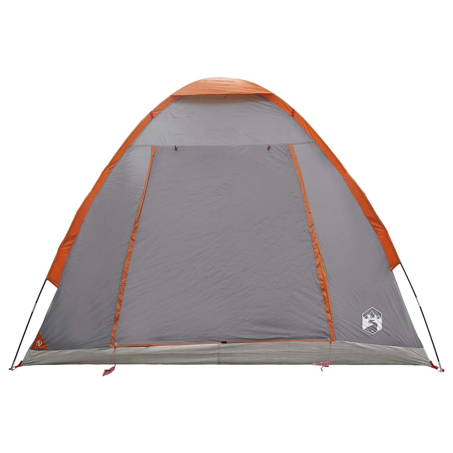 vidaXL Σκηνή Camping 2 ατόμων Γκρι και Πορτοκαλί