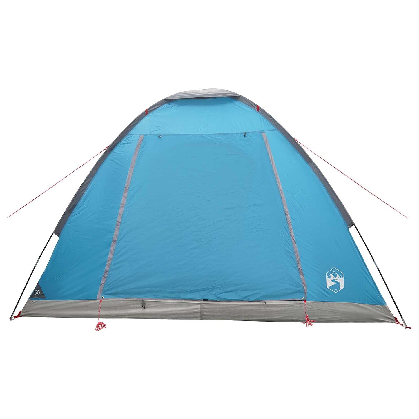 vidaXL Σκηνή Camping 4 ατόμων Μπλε Πολυεστέρας και Χάλυβας