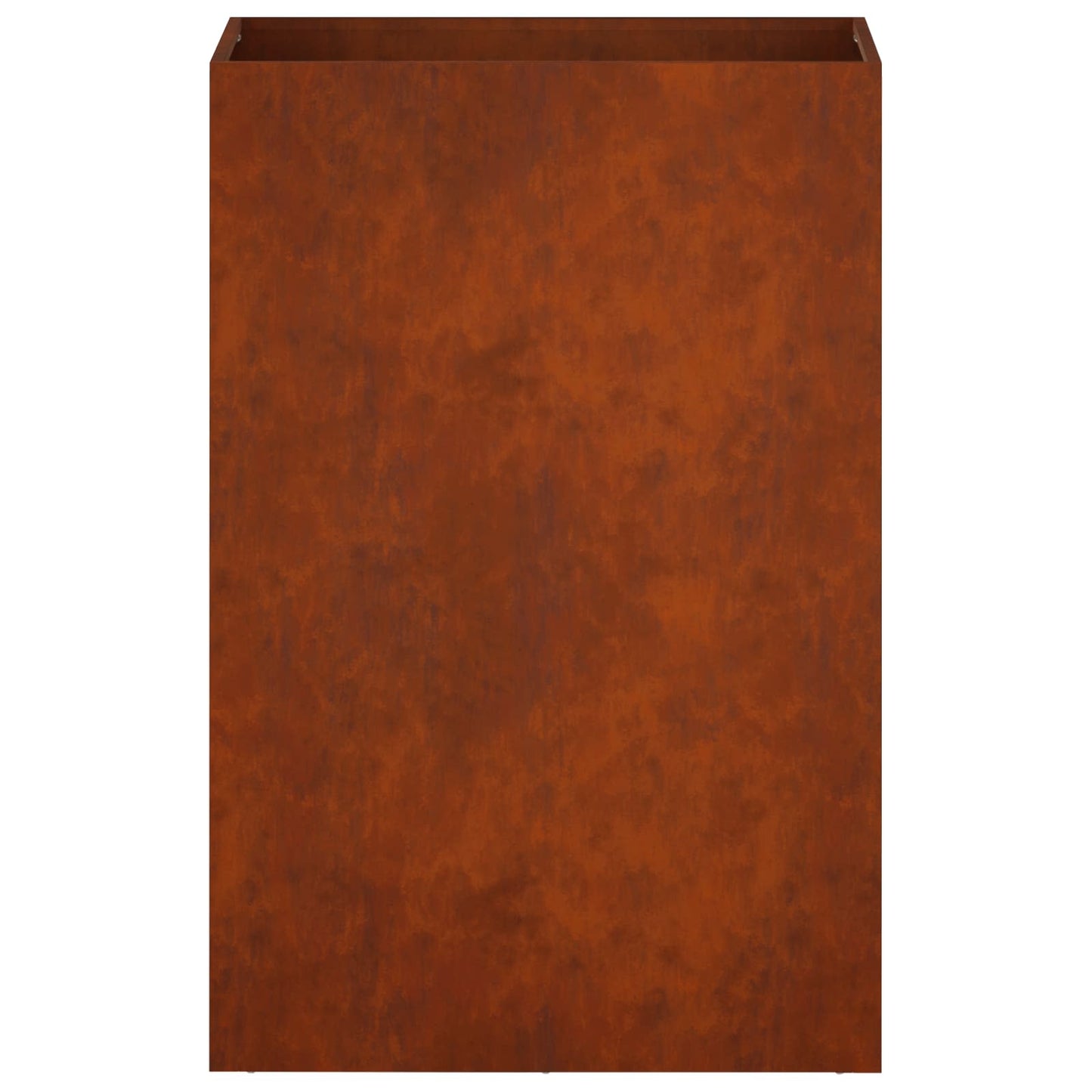 vidaXL Γλάστρα Κήπου 2 τμχ. Σκ rusty 50 x 30 x 75 εκ