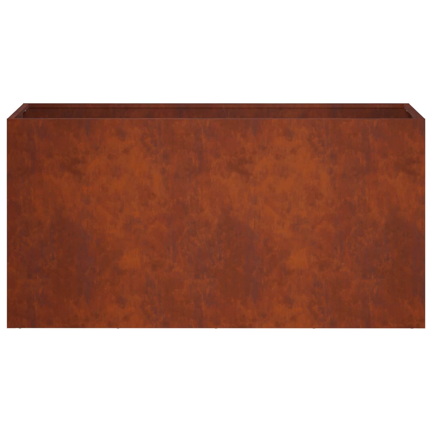 vidaXL Γλάστρα Κήπου Σκ rusty 100 x 30 x 50 cm