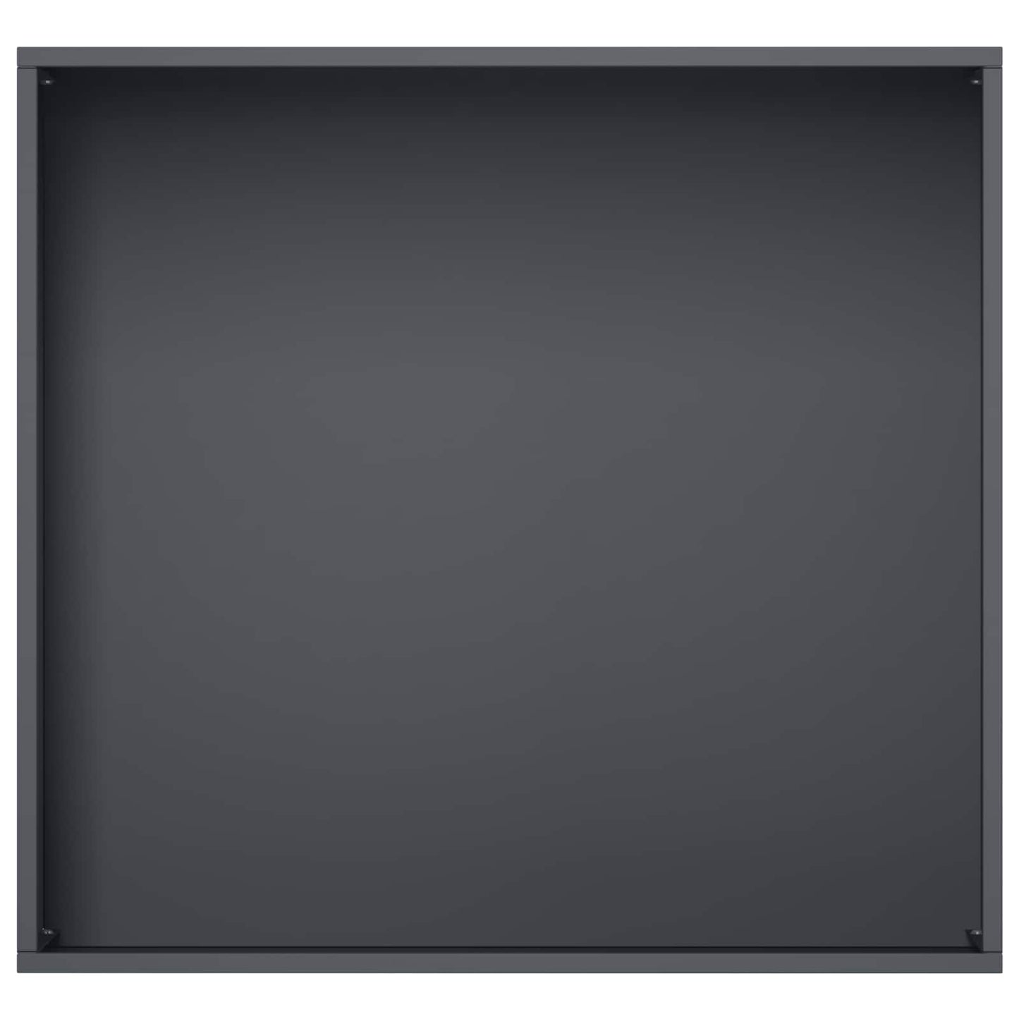 vidaXL Γλάστρα Κήπου Ανθρακί 50 x 50 x 75 cm Ψυχρής έλασης χάλυβας