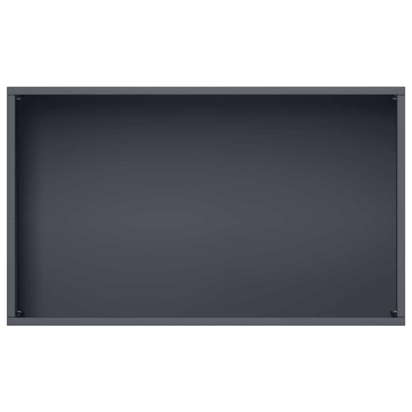 vidaXL Γλάστρα Κήπου Ανθρακί 50 x 30 x 75 εκ Ψυχρής έλασης χάλυβας