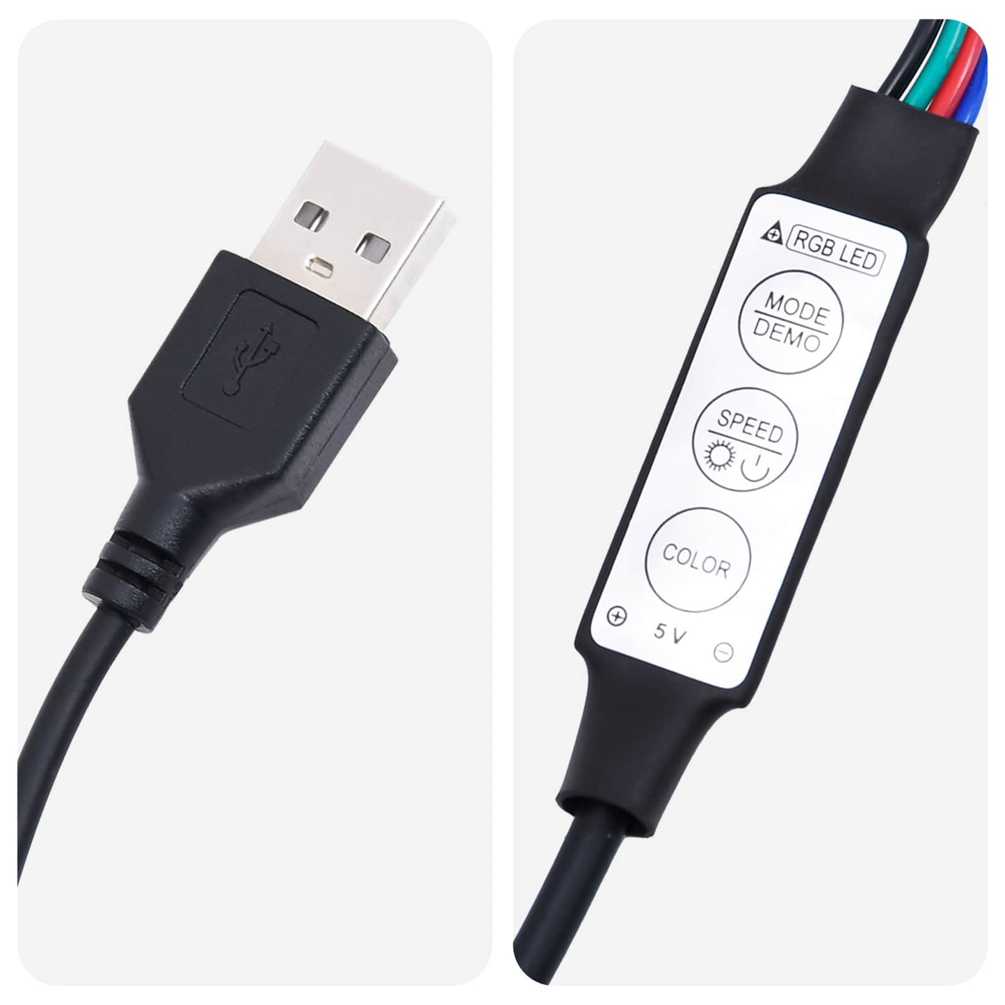 vidaXL Κεφαλάρι κρεβατιού κρεμαστό Με φωτισμό LED Μαύρο Τεχνητό Δέρμα