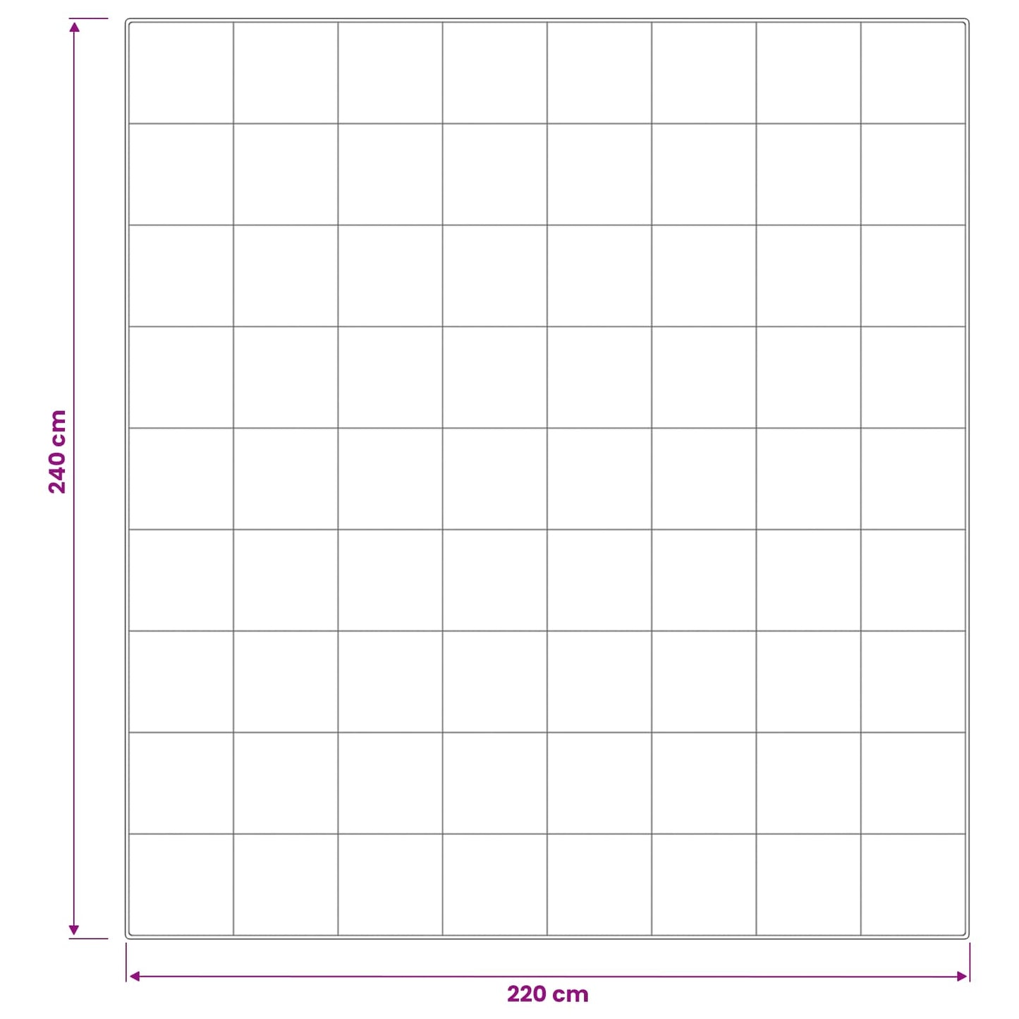 vidaXL Σέτ Παπλώματος και Μαξιλαριού 3 τμχ. 220x240 εκ Καλοκαίρι Μαλλί