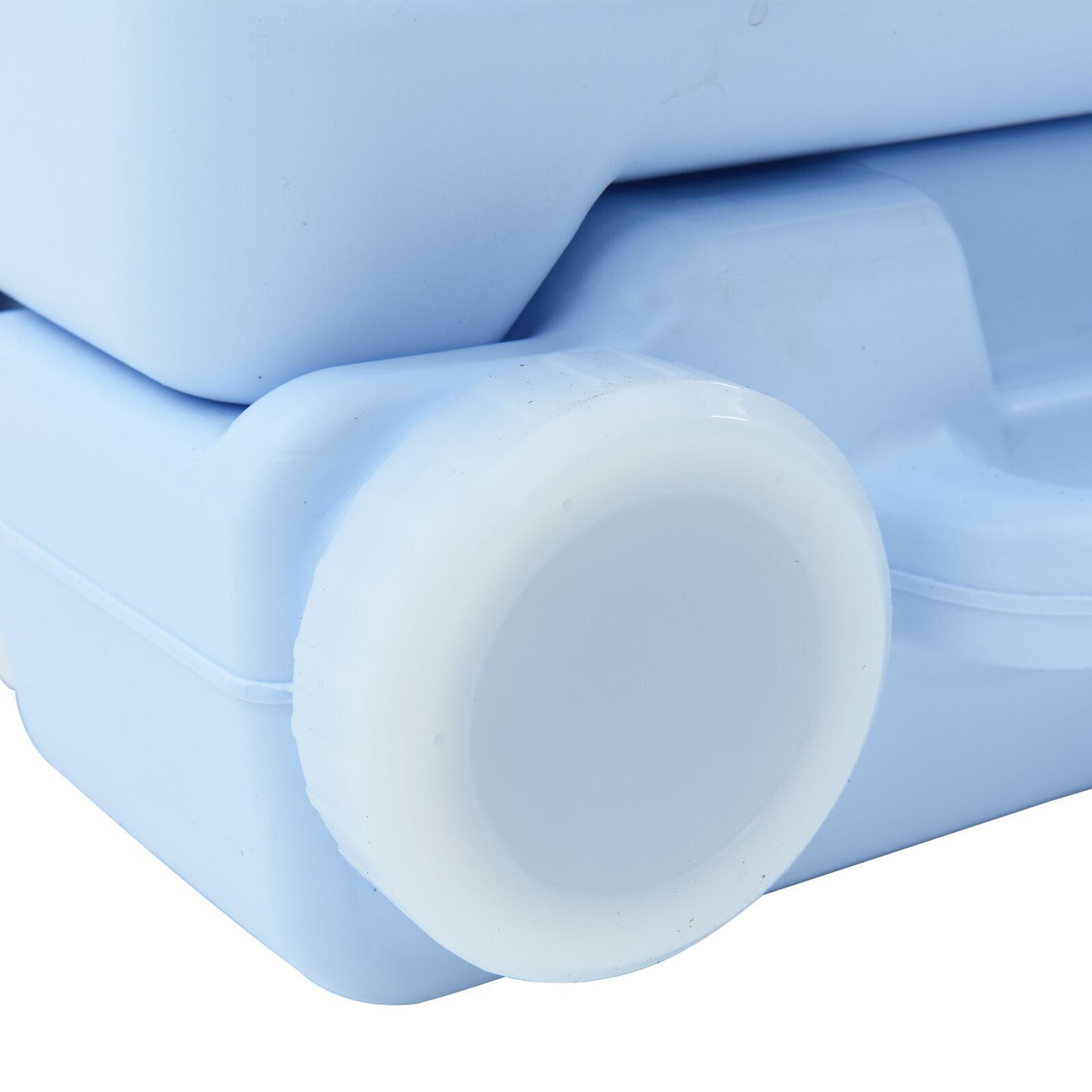 vidaXL Φορητή Τουαλέτα Κάμπινγκ Μπλε 10L Νερό 10L Δεξαμενή Απόβλητων