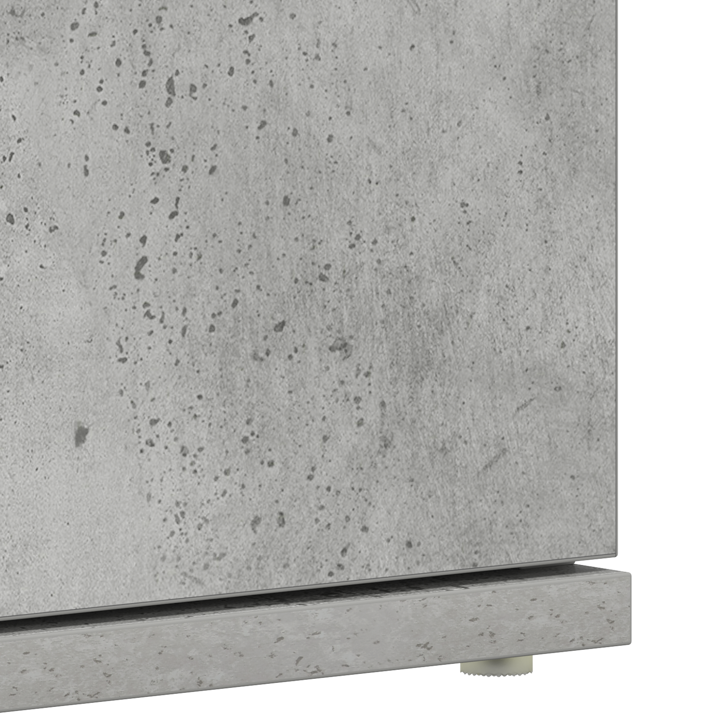 vidaXL Ντουλάπι Παπουτσιών Γκρι 80x39x180 εκ. Οικονομικό ξύλο