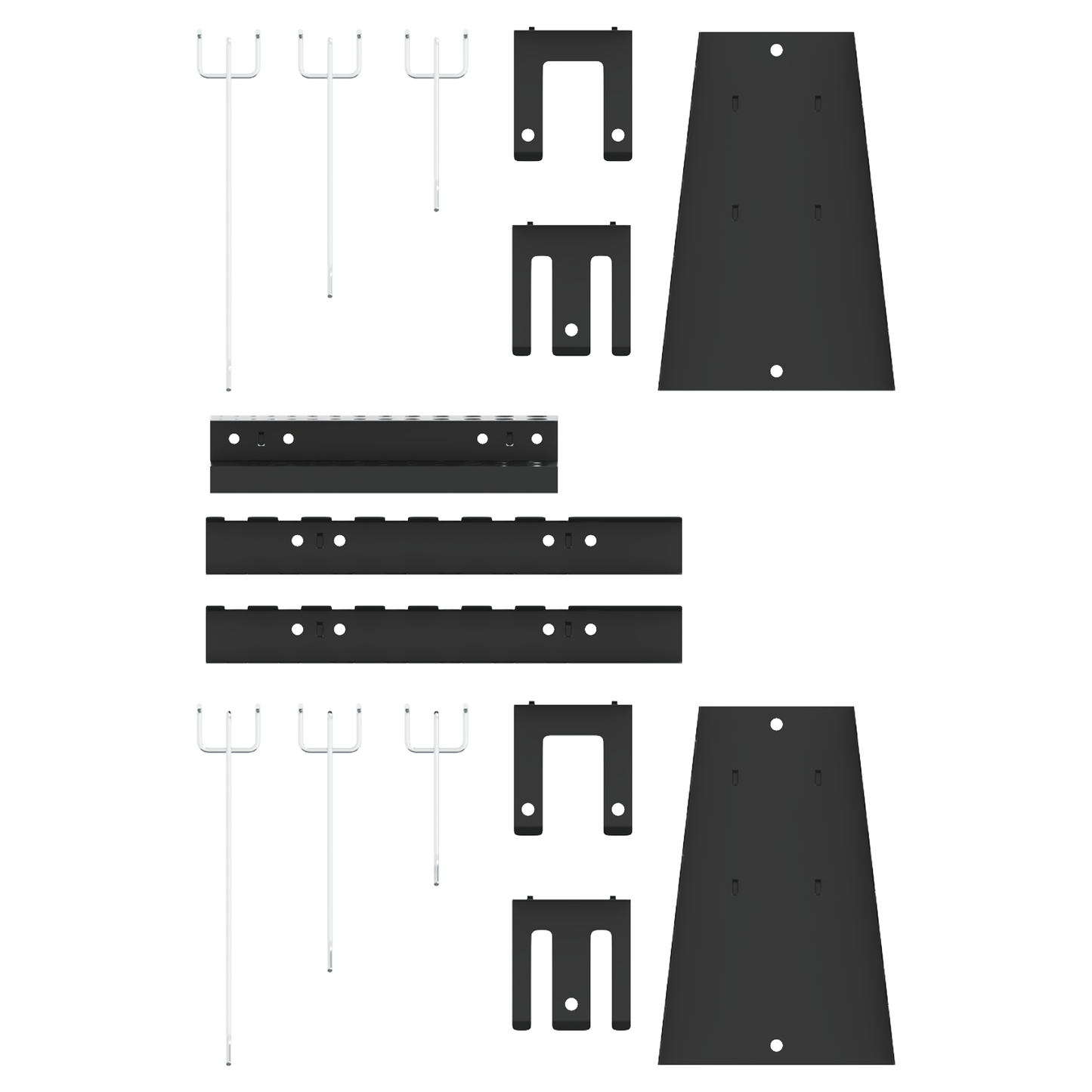 vidaXL Αποθηκευτική Παγκάκια 3 pcs Γκρι 150 x 1 x 60 εκ
