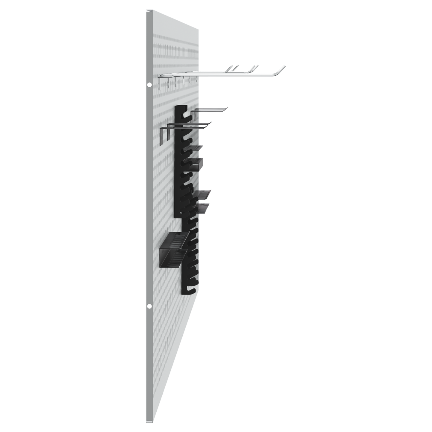 vidaXL Αποθηκευτική Παγκάκια 3 pcs Γκρι 150 x 1 x 60 εκ
