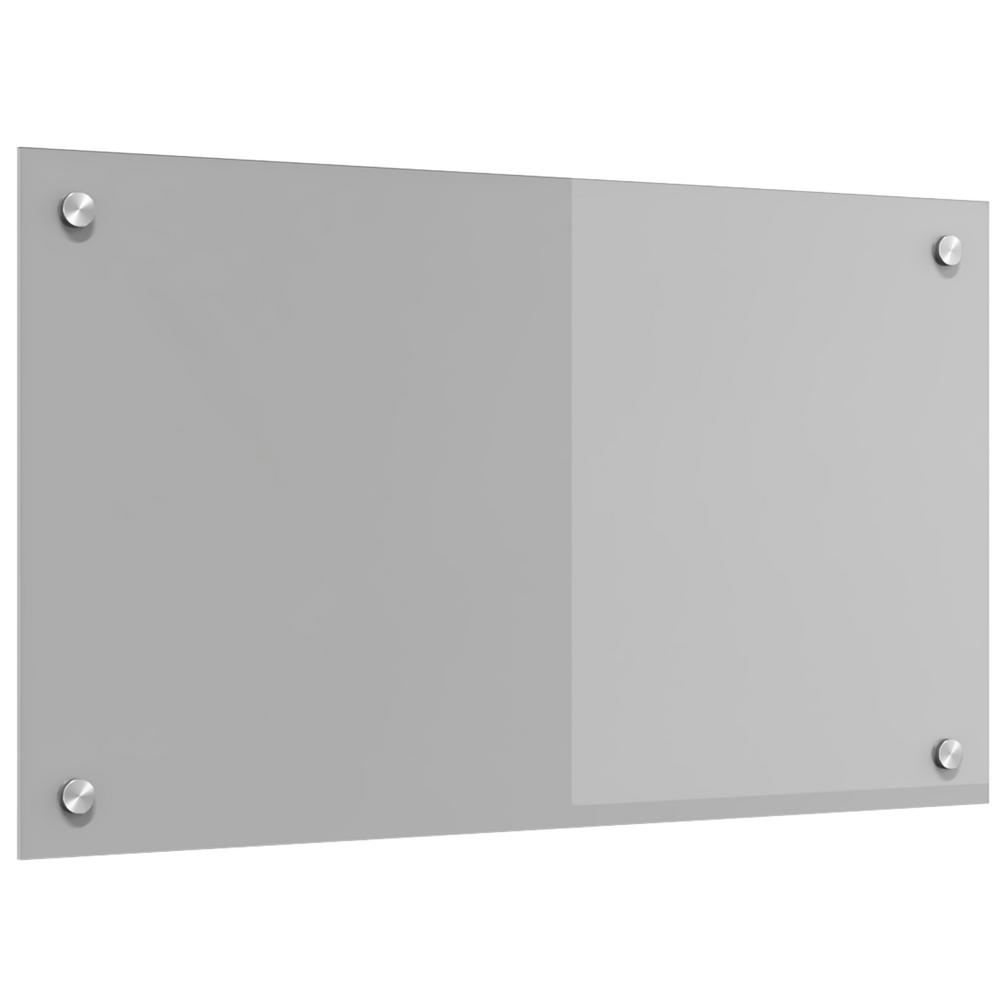 vidaXL Φωτιστικό Πίσω Θερμικό Γκρι 70x40x0,6 εκ Σκληρυμένο Γυαλί