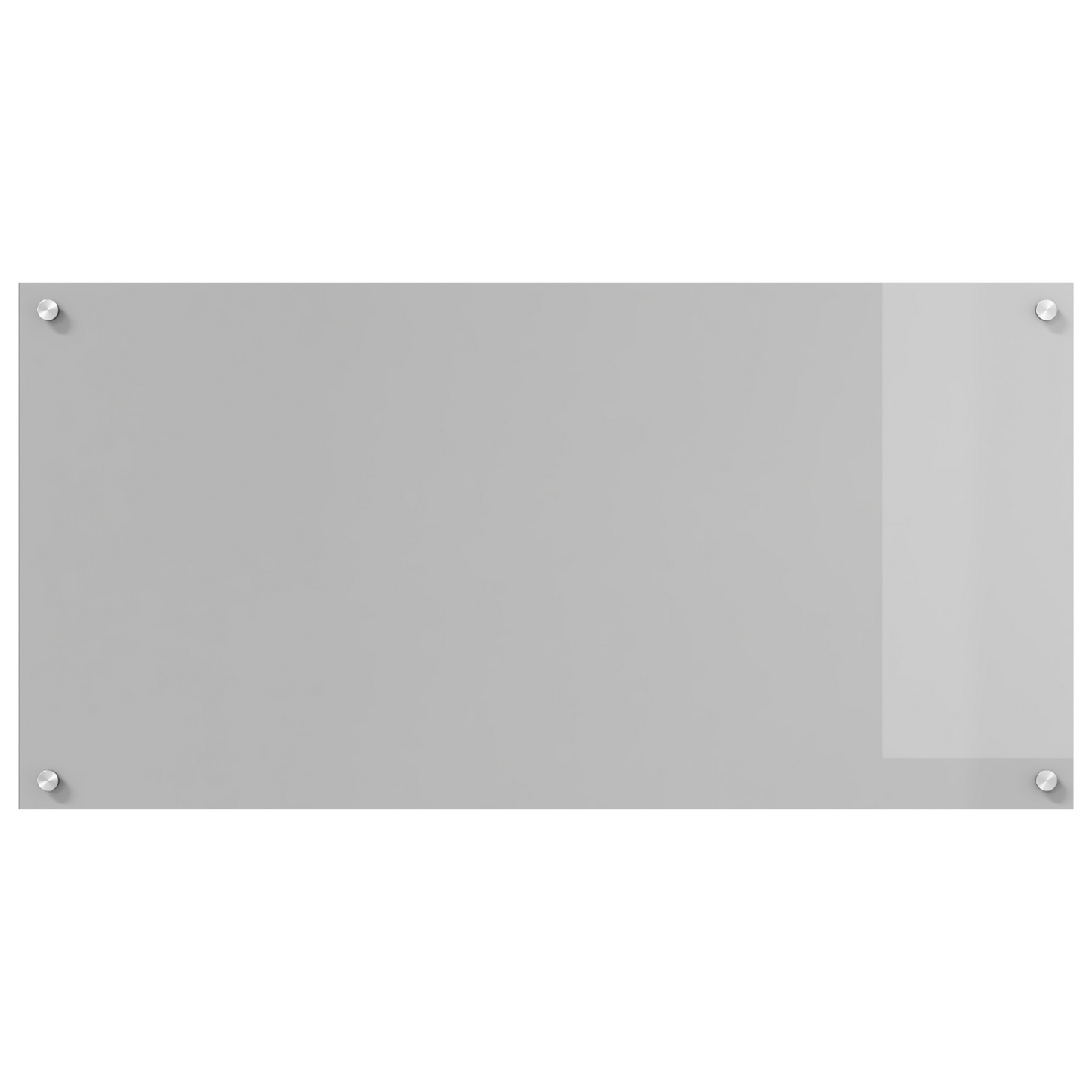 vidaXL Φωτιστικό Πίνακα Κουζίνας Ανοιχτό Γκρι 100x50x0,6 εκ Σκληρυμένο Γυαλί