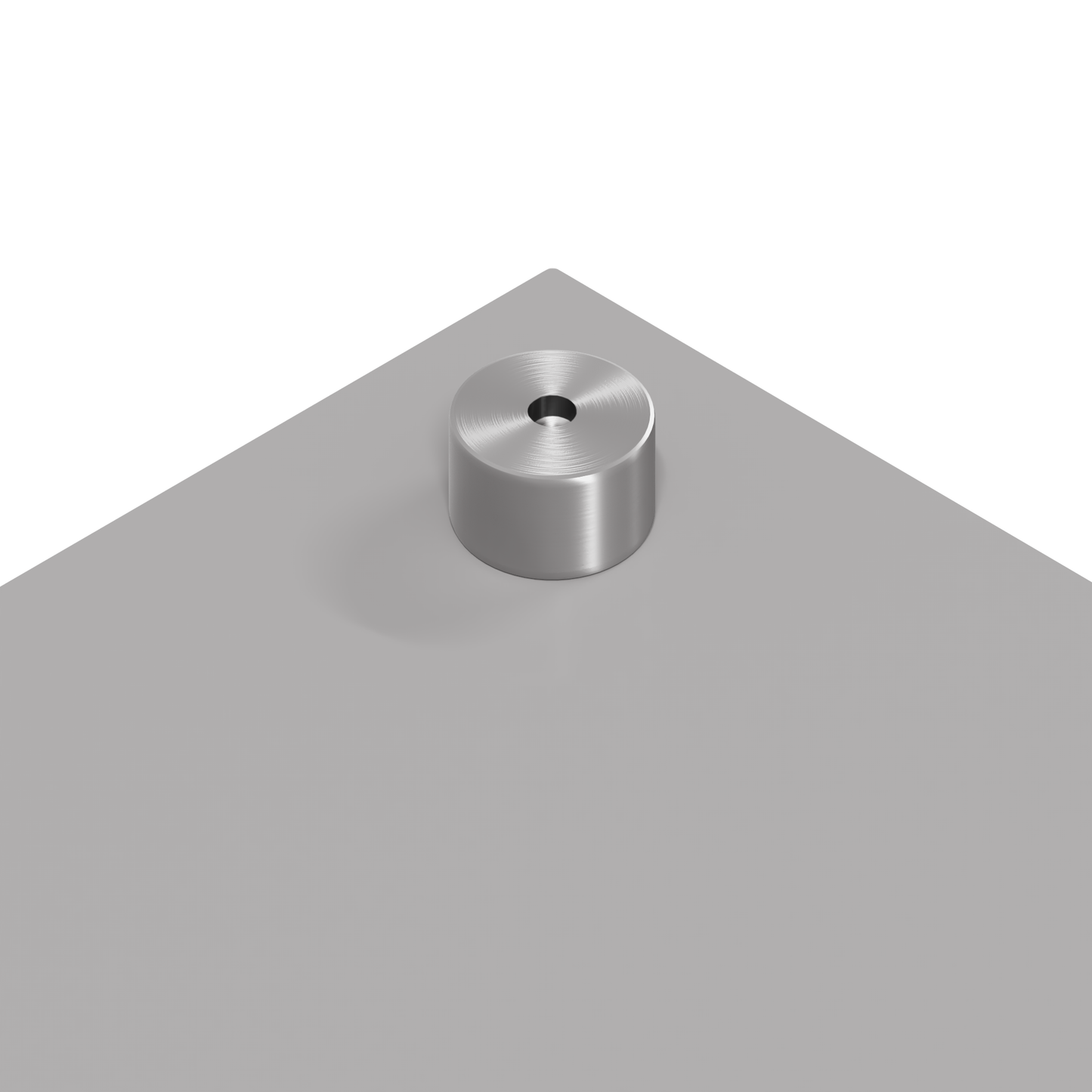 vidaXL Φωτιστικό Πίσω Παχύ σε Ανοιχτό Γκρι 100x60x0,6 εκ από Σκληρυμένο Γυαλί