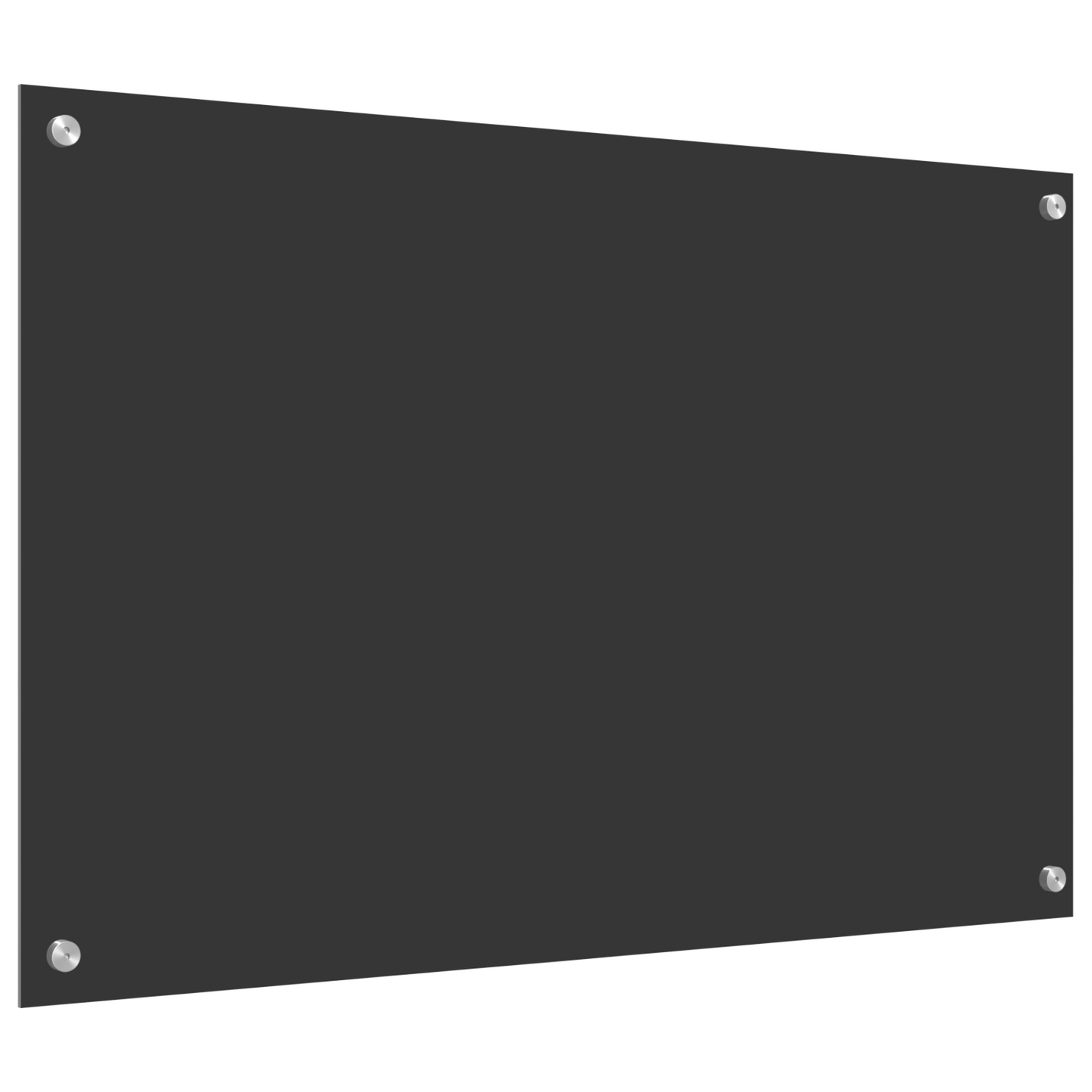 Πίνακας κουζίνας vidaXL Σκούρο Γκρι 90x60x0,6 εκ από Σκληρυμένο Γυαλί