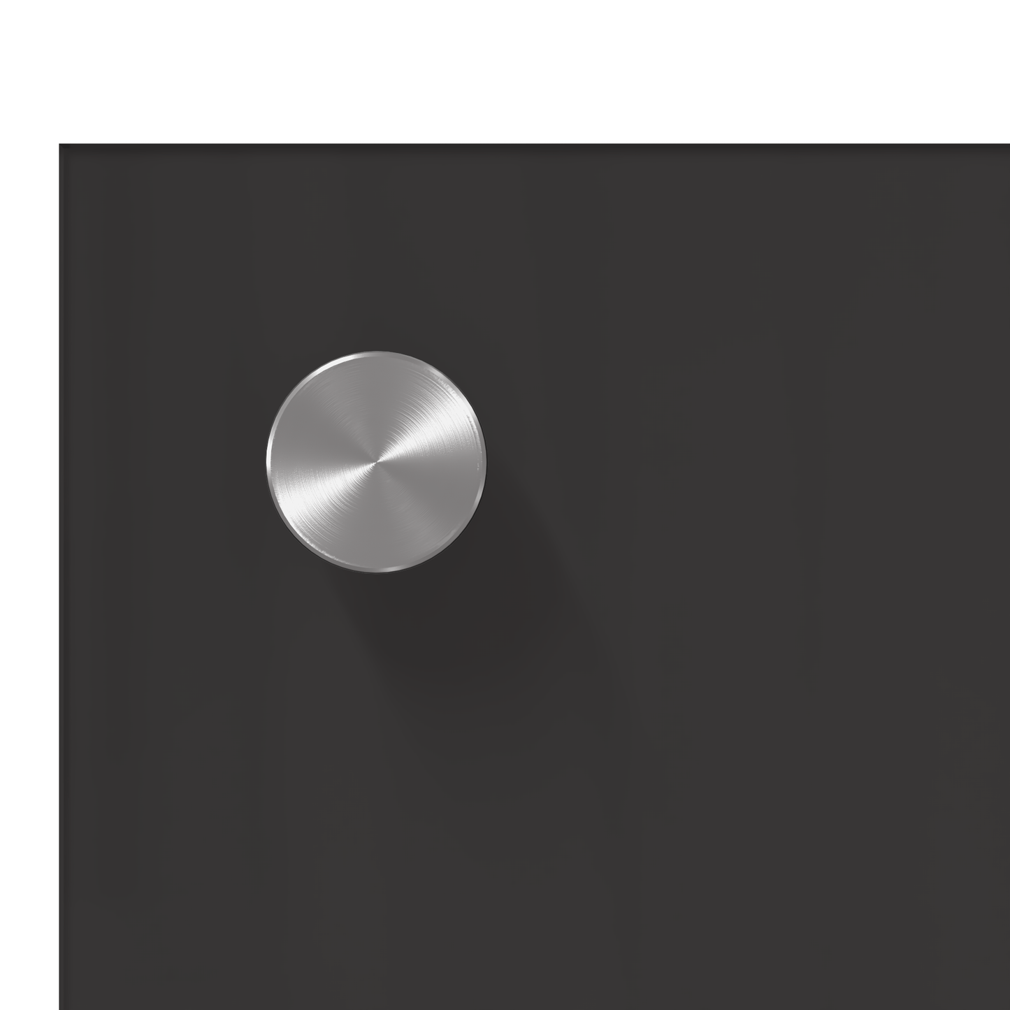 vidaXL Πλάκα Κουζίνας Σκούρο Γκρι 100x40x0,6 εκ Σκληρυμένο Γυαλί