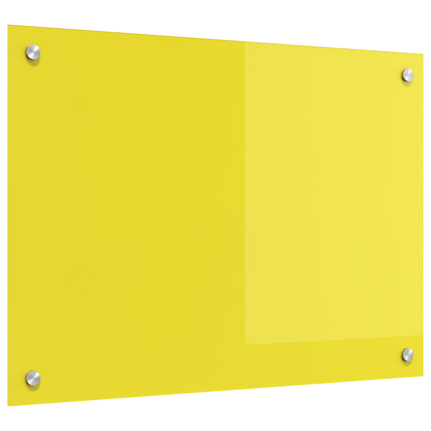 vidaXL Κίτρινος Πίνακας Κουζίνας 70x50x0,6 εκ από Σκληρυμένο Γυαλί