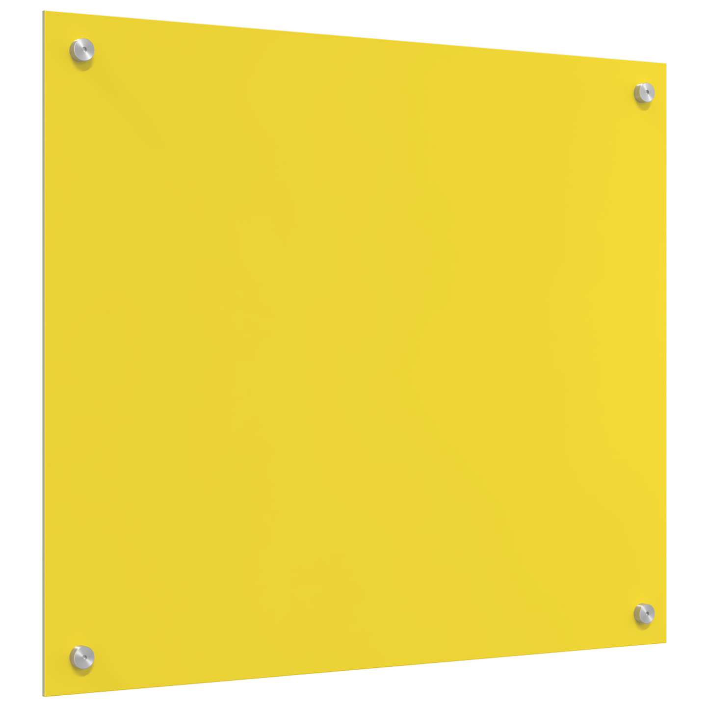 vidaXL Κουζίνα Πίσω Κάλυμμα Κίτρινο 70x60x0,6 εκ Σκληρυμένο Γυαλί