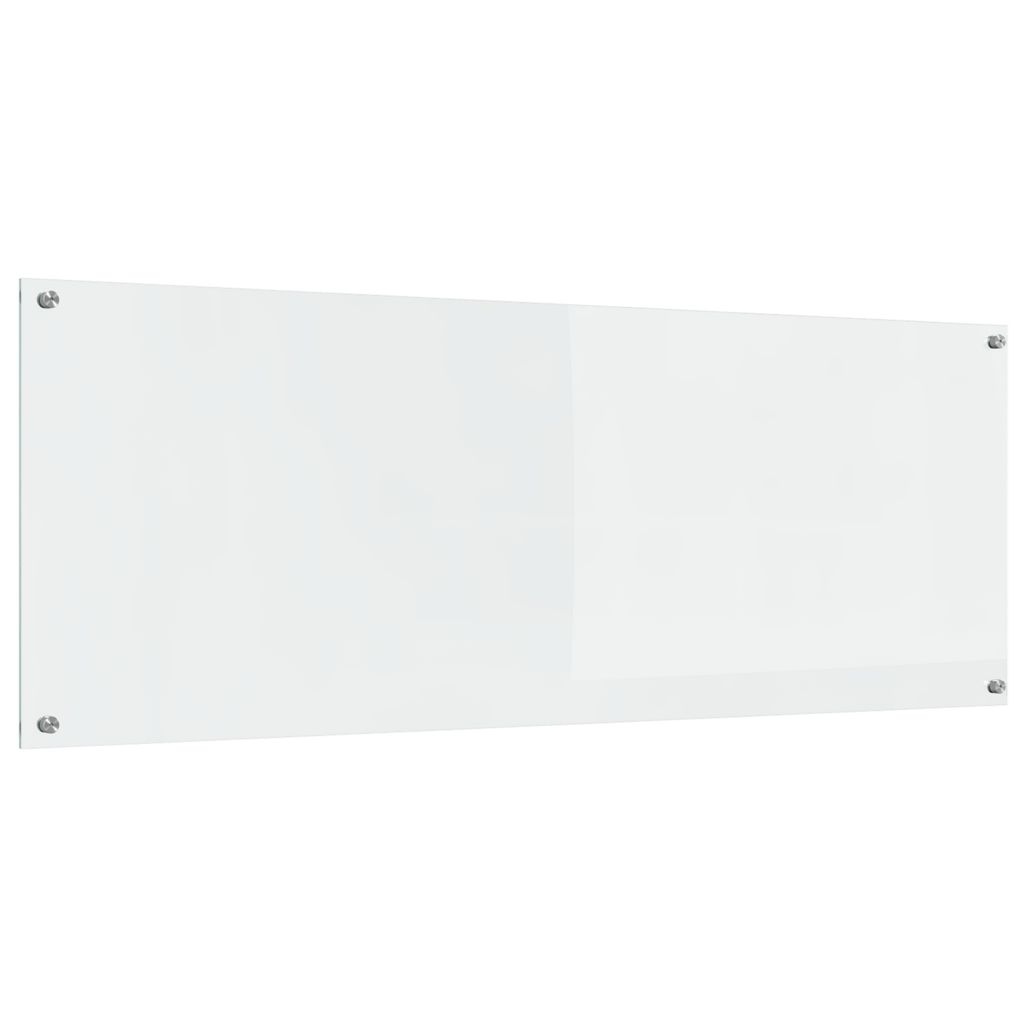 vidaXL Κουζινοκάγκελο Διάφανο 110x40x0.6 εκ Σκληρυμένο Γυαλί