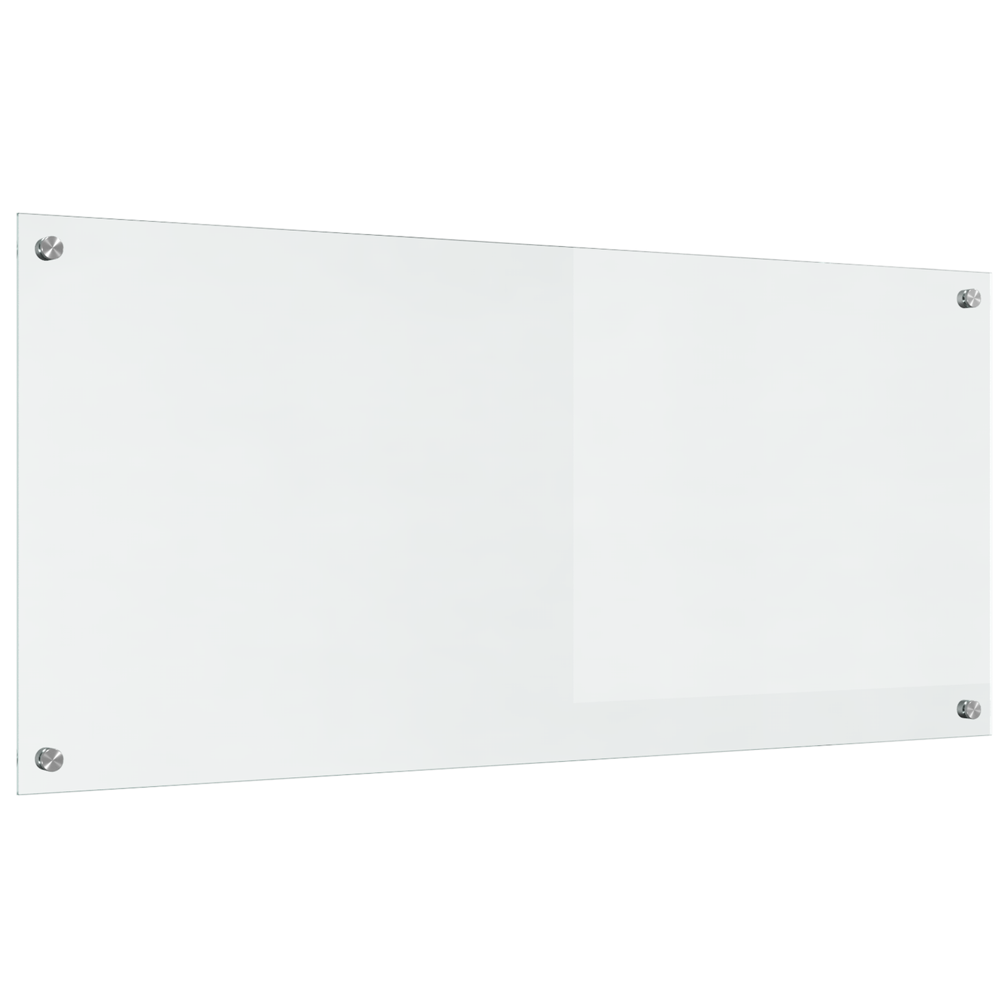 Διαφανής Μεταλλική Συσκευή Κουζίνας 110x50x0,6 εκ. από Μασίφ Γυαλί