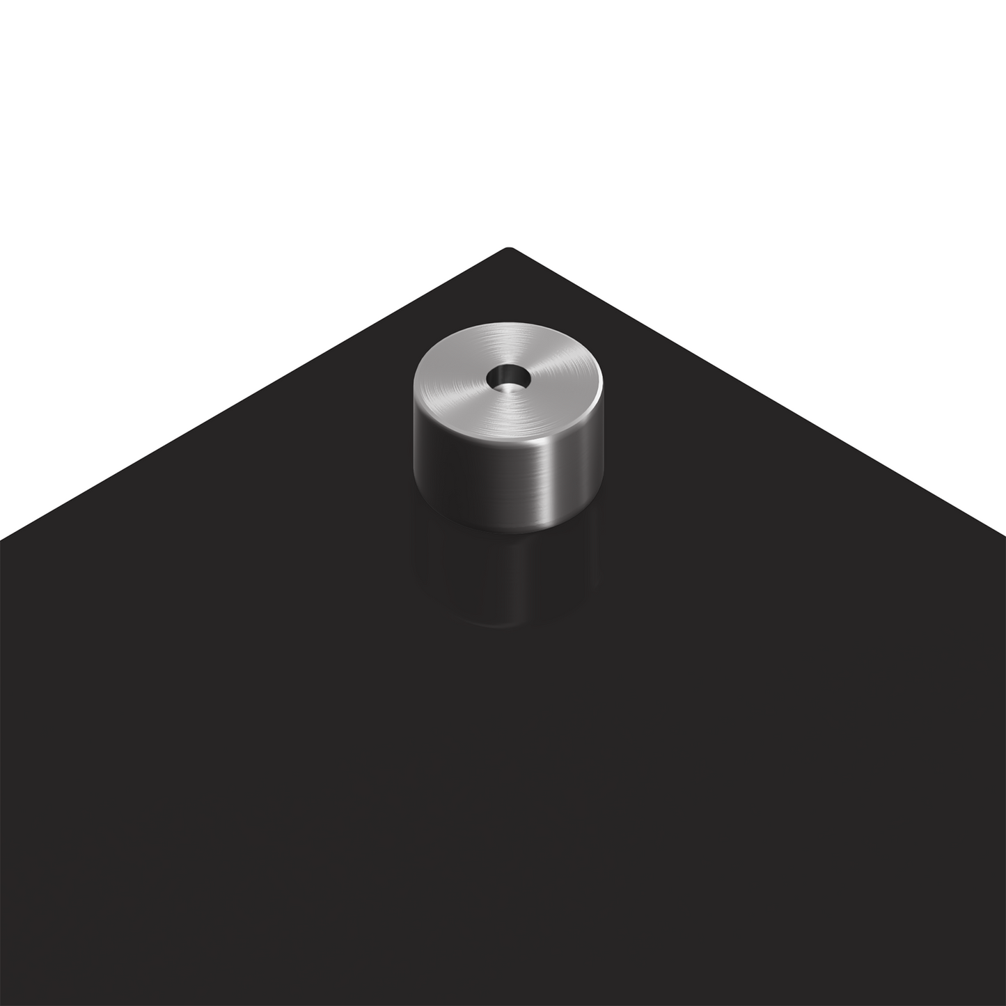 vidaXL Πλακάκι Κουζίνας Μαύρο 110x50x0,6 εκ Γυαλί Σαπουνοειδές