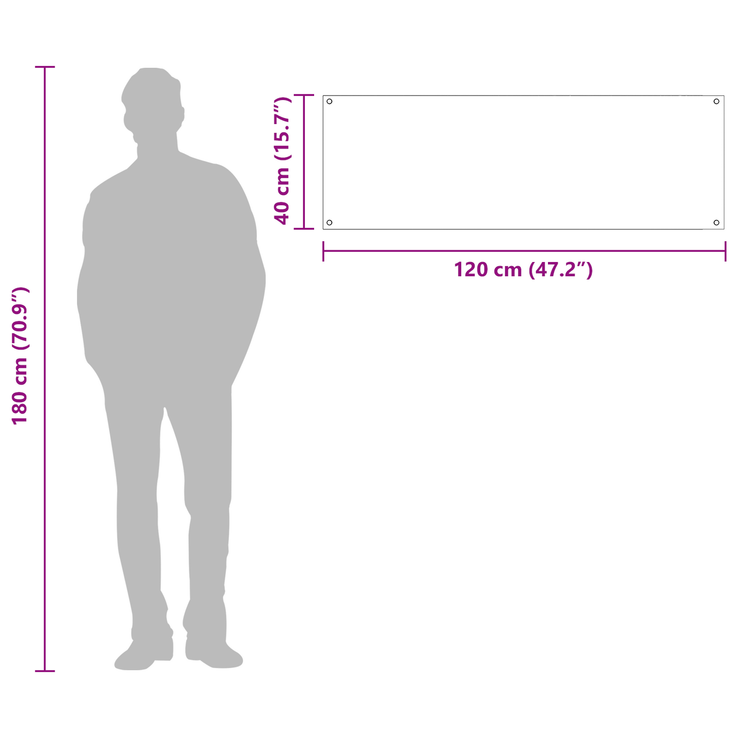vidaXL Μαύρο Πλακάκι Κουζίνας 120x40x0,6 εκ από Γυαλί Ψημένο