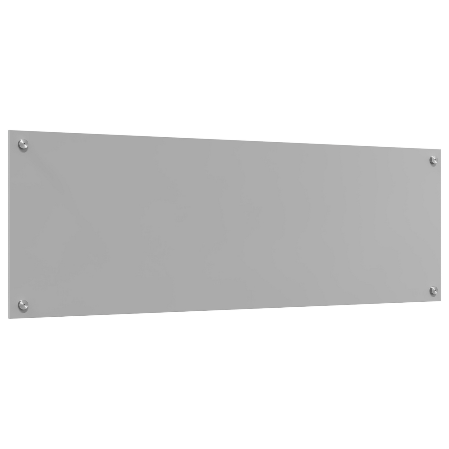 Φωτιστικό Πίνακα Κουζίνας vidaXL σε Ανοιχτό Γκρι 120x40x0,6 εκ από Γυαλί Ασφαλείας