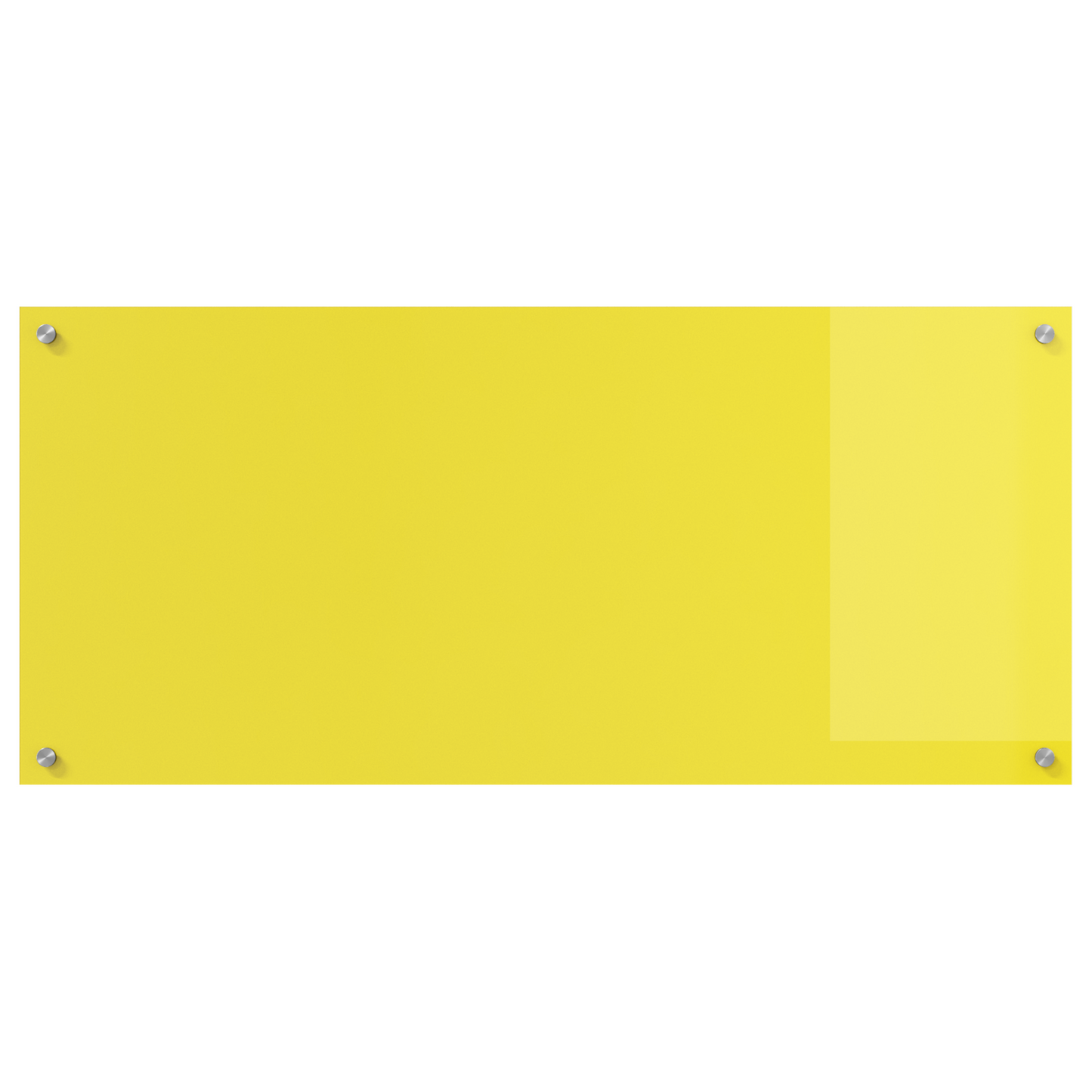 vidaXL Κουζίνα Πίνακας κίτρινος 110x50x0,6 εκ από σκληρυμένο γυαλί