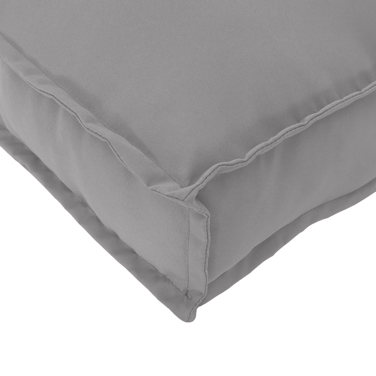 vidaXL Μαξιλάρια Παλέτας για Πάγκο 2 τμχ Γκρι 120x40x8 εκ Υφασμα Οξφόρδης