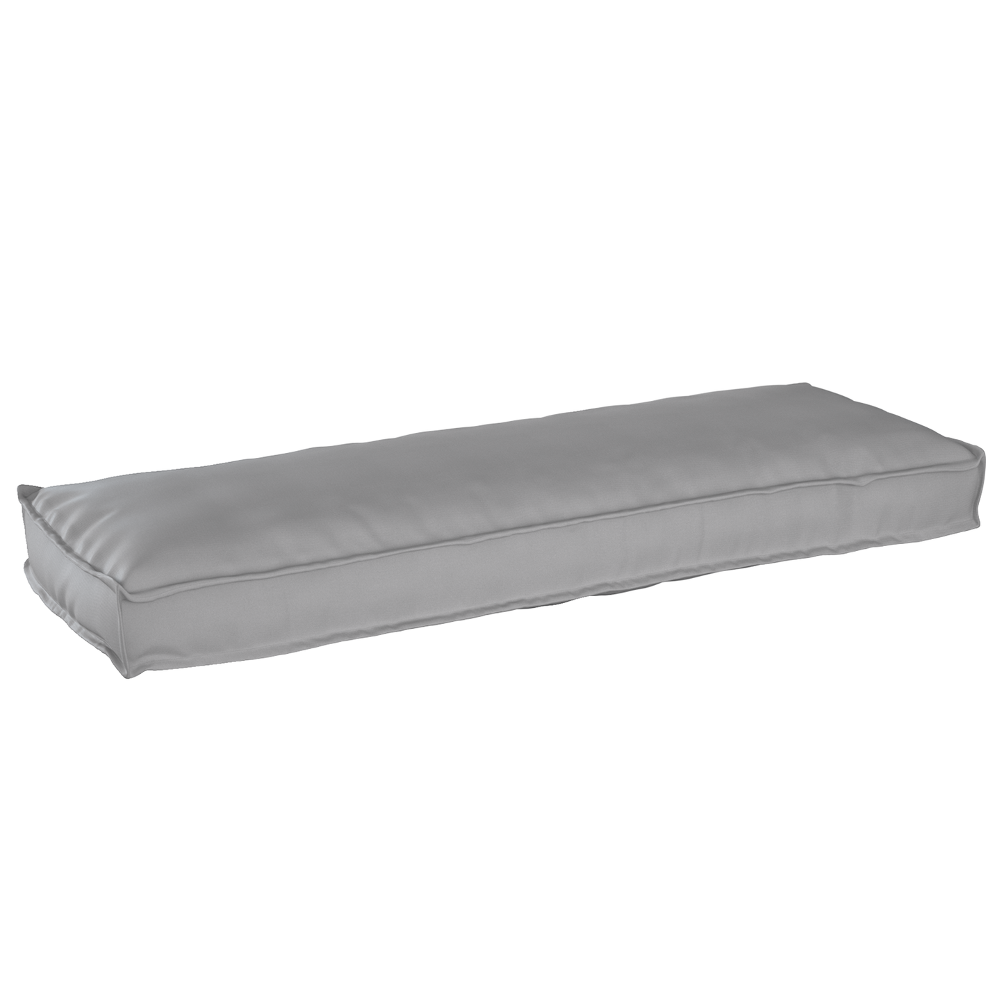 vidaXL Μαξιλάρια Παλέτας για Πάγκο 2 τμχ Γκρι 120x40x8 εκ Υφασμα Οξφόρδης