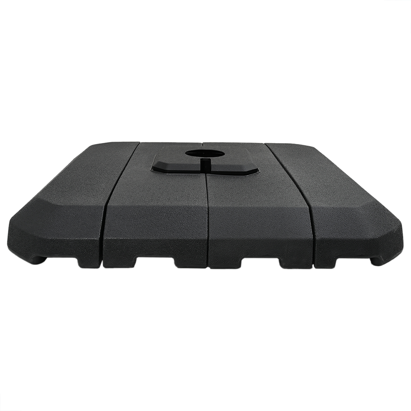 vidaXL Σετ Βάσης Ανεμογεννήτριας 4 pcs Μαύρο 98 x 98 x 13 εκ. Πλαστικό