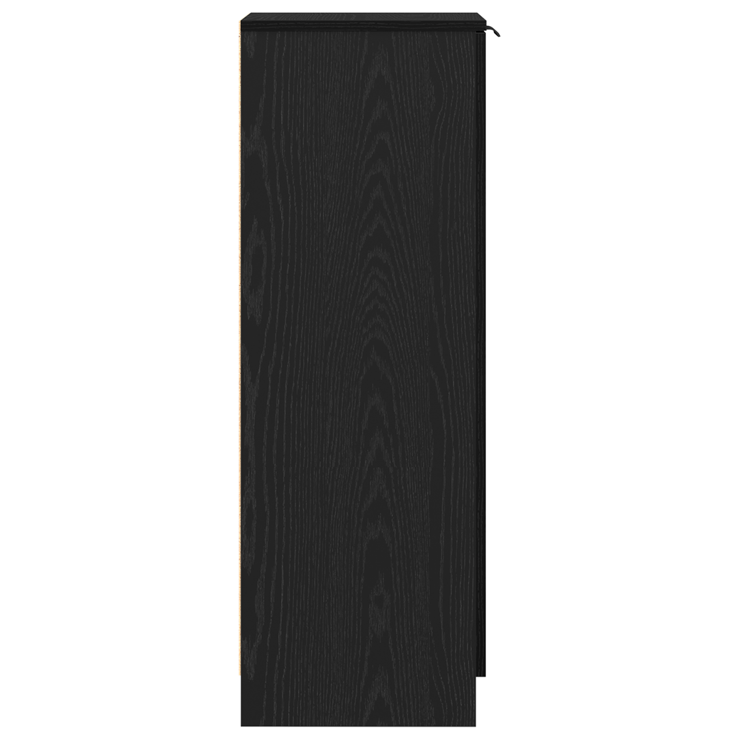 vidaXL Παπουτσοθήκη Μαύρη δρυς 29.5 x 35 x 101 εκ. Επεξεργασμένο ξύλο