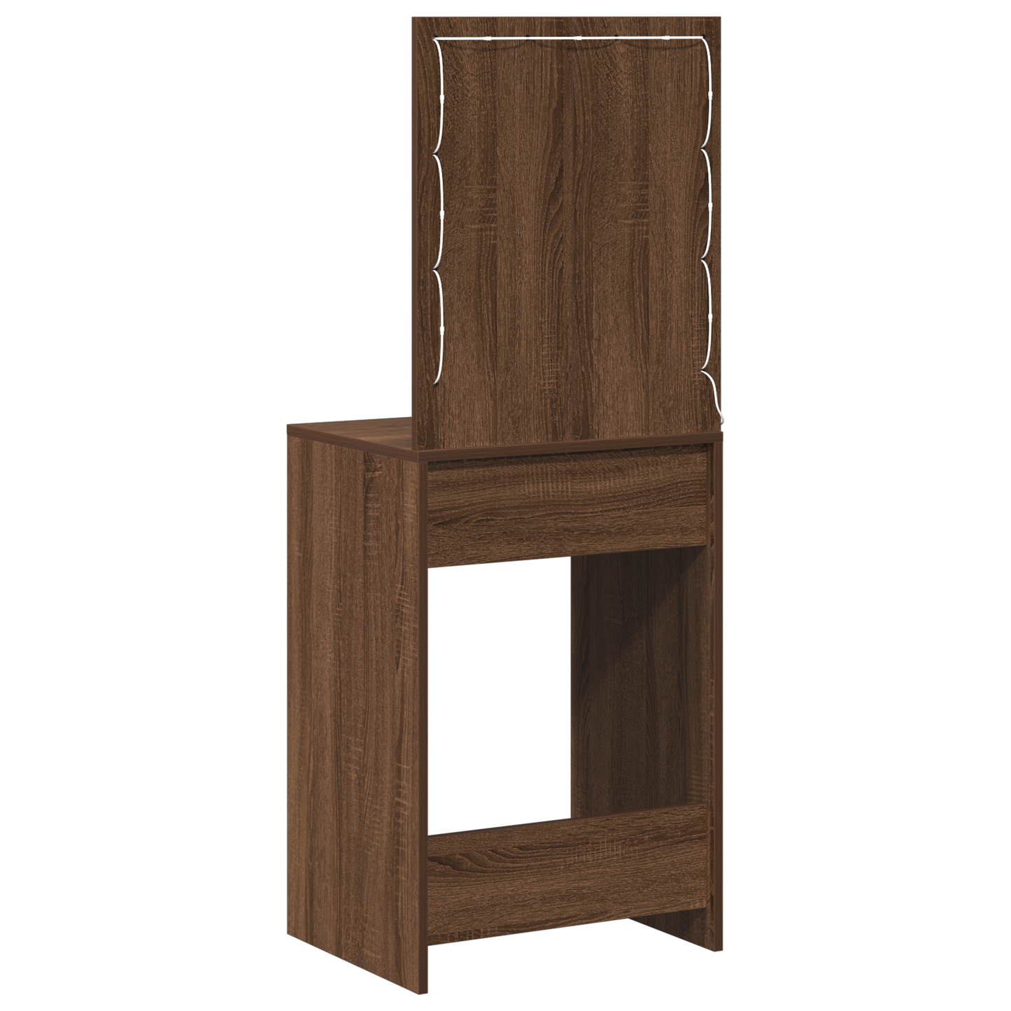 vidaXL Κομοδίνο Καφέ δρυς 50 x 41 x 135 εκ Επεξεργασμένο ξύλο