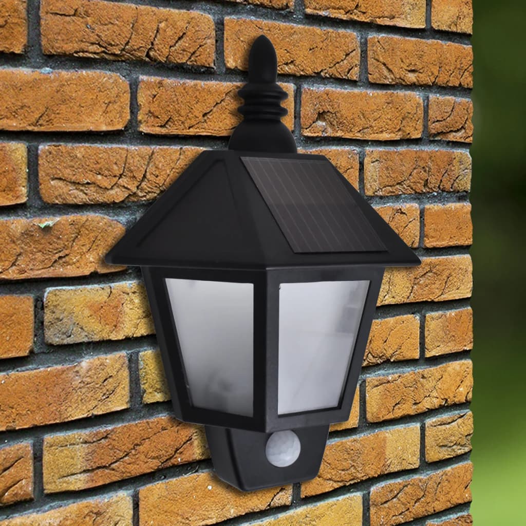 Solar Wall Lights with Motion Detector 2 pcs.