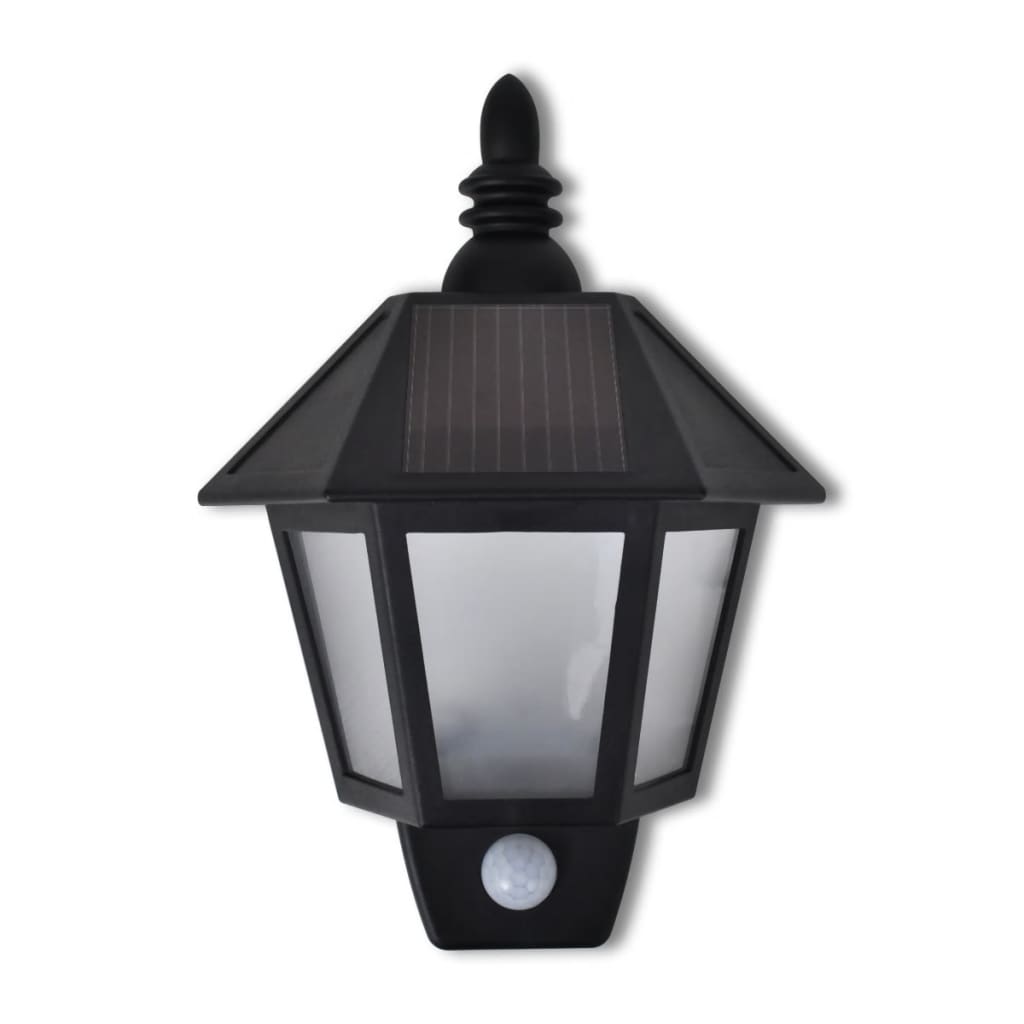 Solar Wall Lights with Motion Detector 2 pcs.