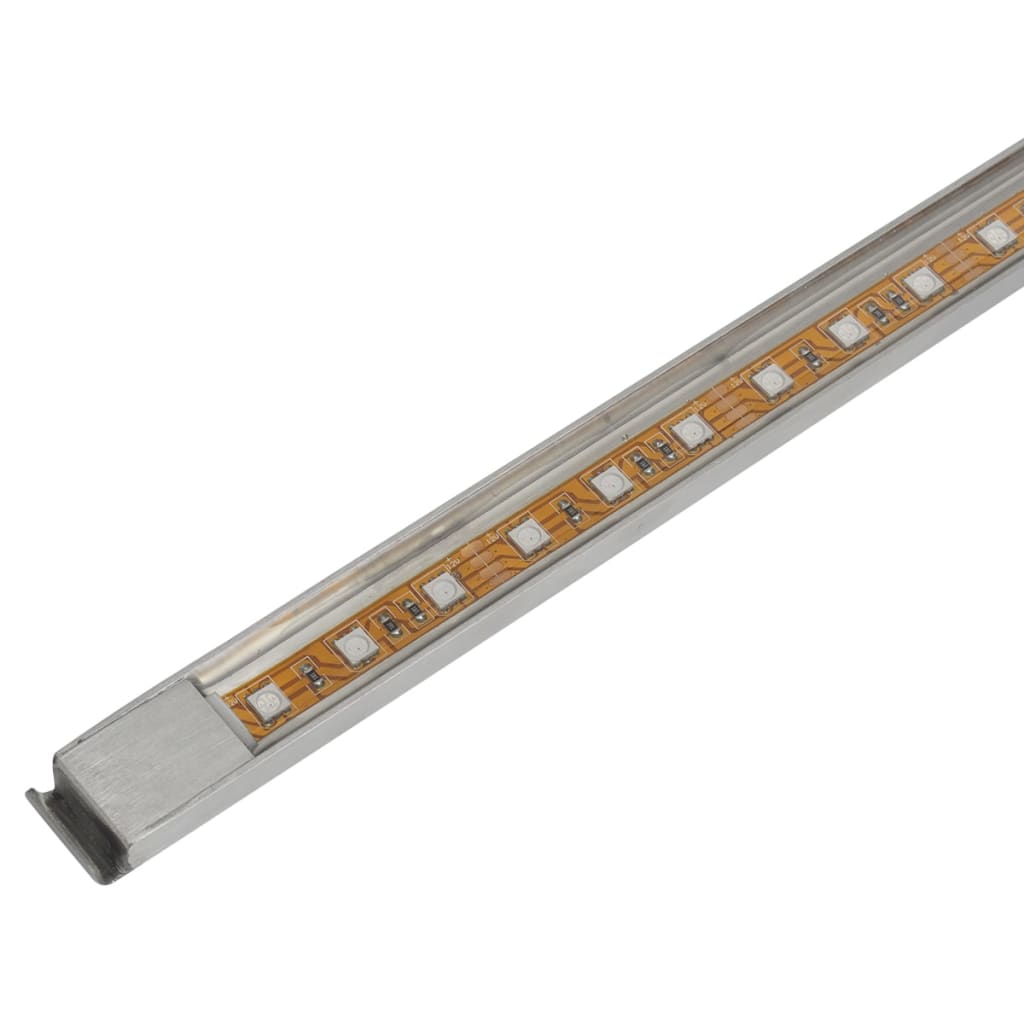 Σιντριβάνι Πισίνας Ορθογώνιο με LED 30 εκ. από Ανοξείδωτο Ατσάλι