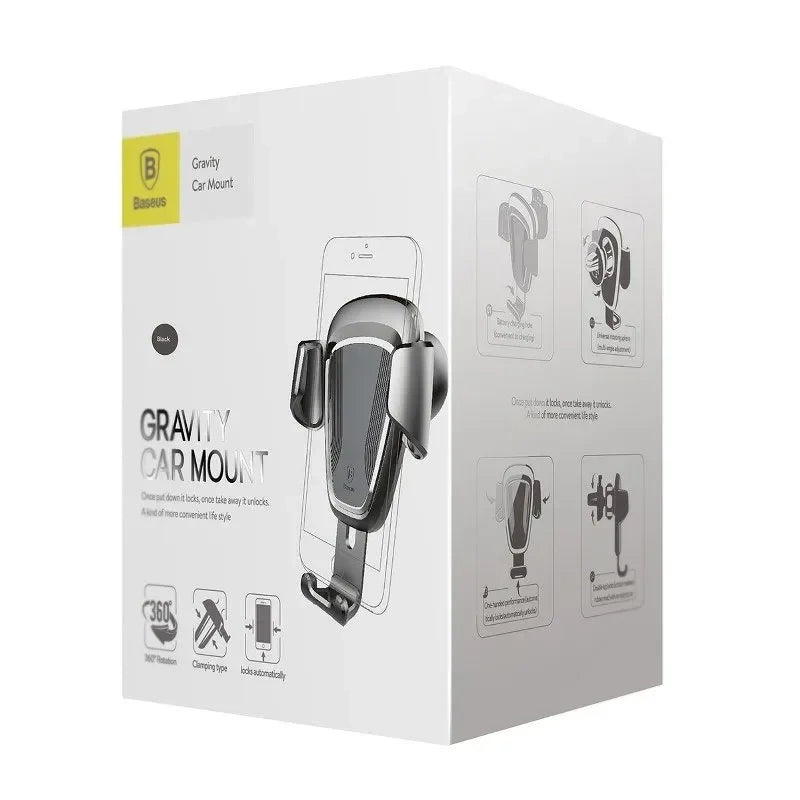 Baseus Βάση Κινητού για το Αυτοκίνητο gravitational (Μαύρο)