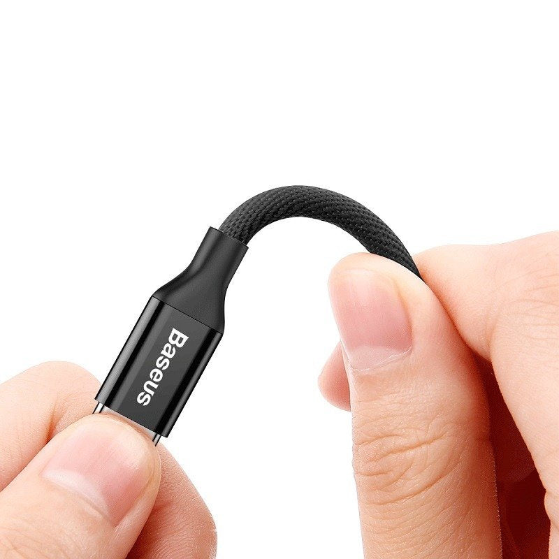 Baseus Καλώδιο MicroUSB Yiven 2A 1.5m (Μαύρο)