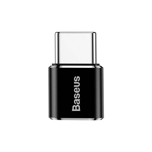 Baseus Μετατροπέας MicroUSB σε USB-C (Μαύρο)