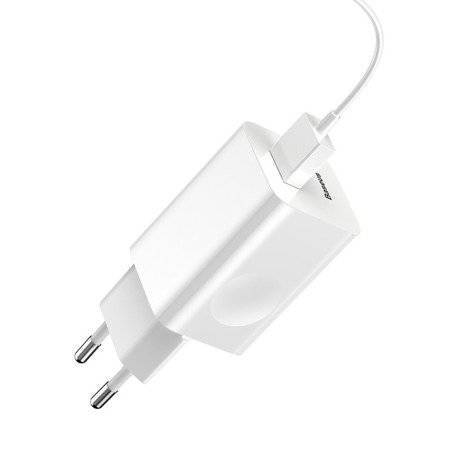 Baseus Φορτιστής USB Quick Charge 3.0 (Λευκό)
