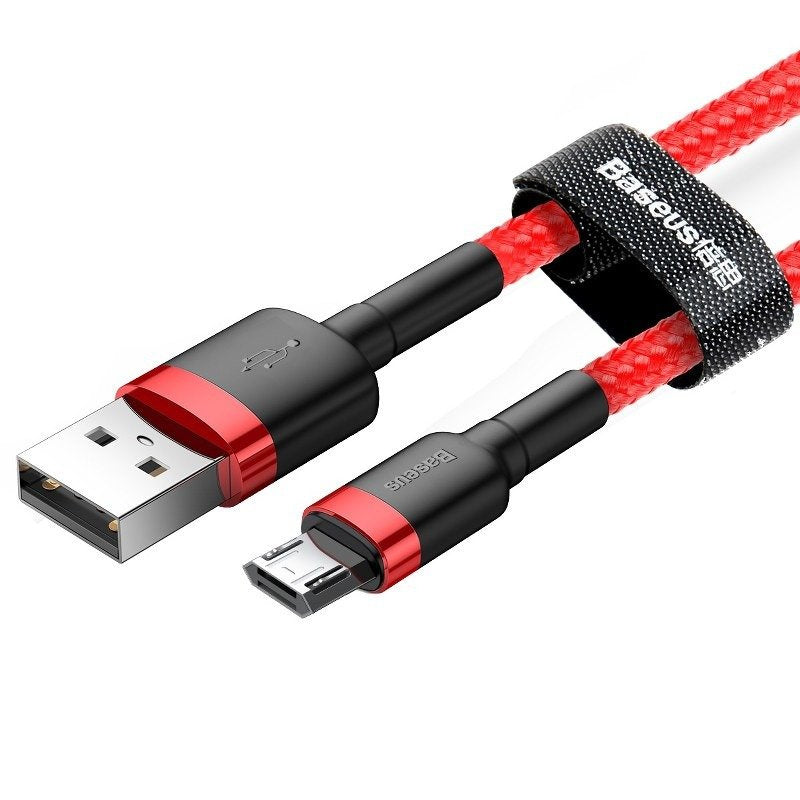 Baseus Καλώδιο MicroUSB Cafule 1.5A 2m (Kόκκινο)
