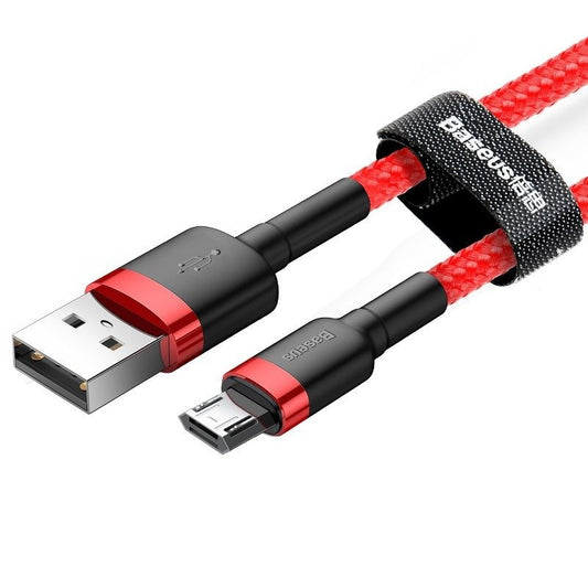 Baseus Καλώδιο MicroUSB Cafule 1.5A 2m (Kόκκινο)