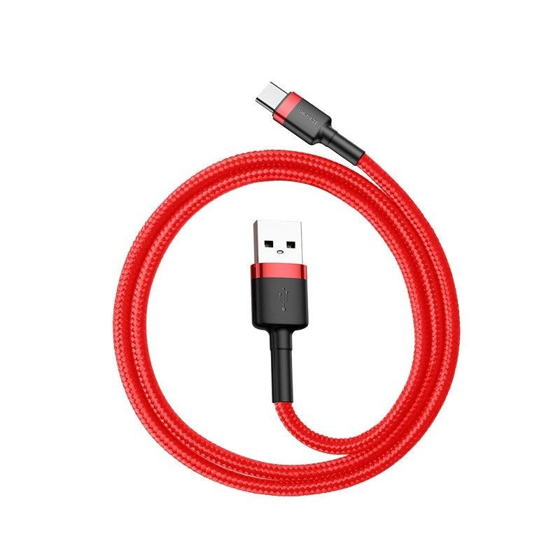 Baseus Καλώδιο USB-C Cafule 3A 1m (Κόκκινο)