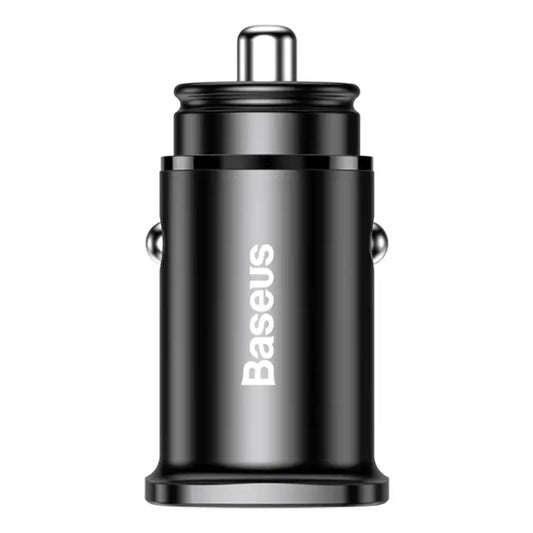 Baseus Φορτιστής Αυτοκινήτου Square PPS QC4.0 / PD3.0 5A 30W (Μαύρο)