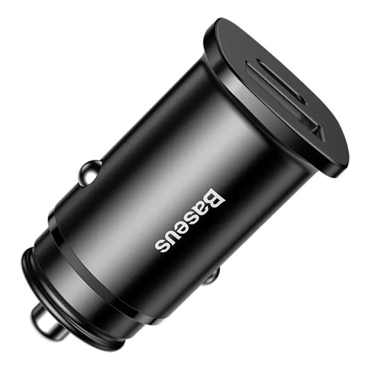Baseus Φορτιστής Αυτοκινήτου Square PPS QC4.0 / PD3.0 5A 30W (Μαύρο)