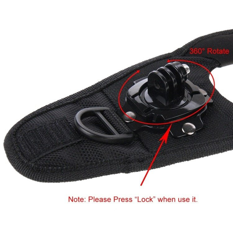 Wrist band Puluz with mount for sport camera (including Ace Pro 2, Osmo Action 5 Pro)