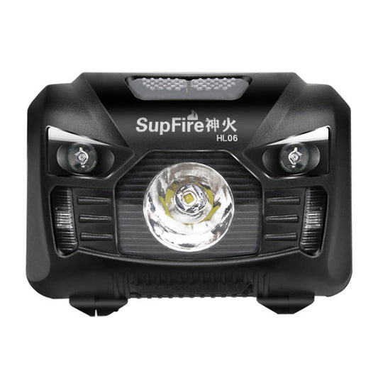 Superfire Φακός Κεφαλής HL06, 500lm, USB
