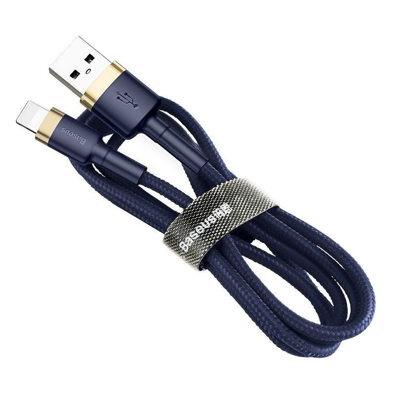 Baseus Καλώδιο Lightning Cafule 1.5A 2m (Σκούρο Μπλε/Χρυσό)