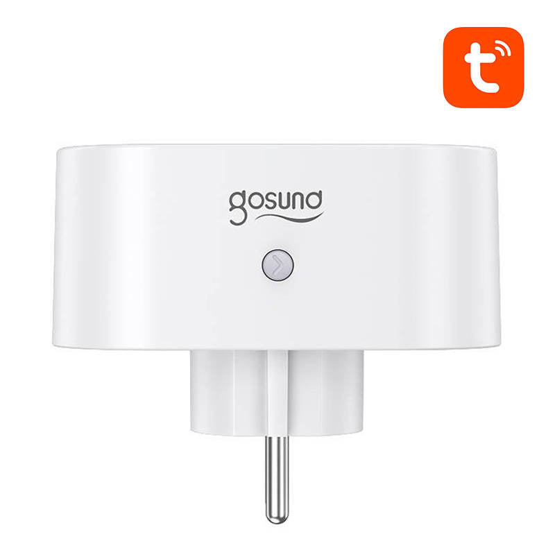 Gosund Διπλή Έξυπνη Πρίζα Εξωτερική WiFi SP211 3500W Tuya (Λευκό)