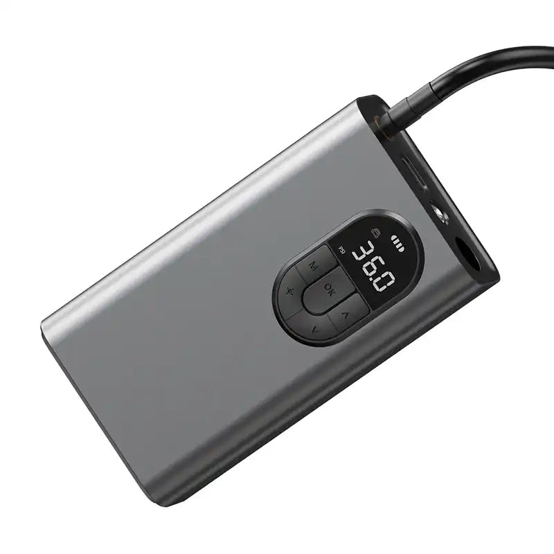 Baseus Ψηφιακή Τρόμπα Αυτοκινήτου 120PSI (Ασημί)