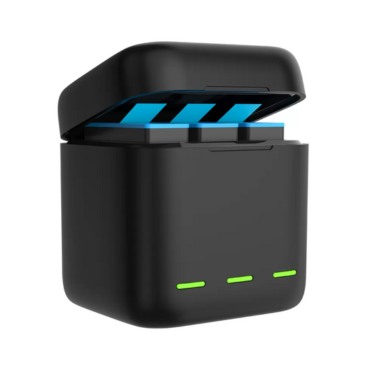 3-slot charger box Telesin for GoPro Hero 12 / Hero 11 / Hero 10 / Hero 9