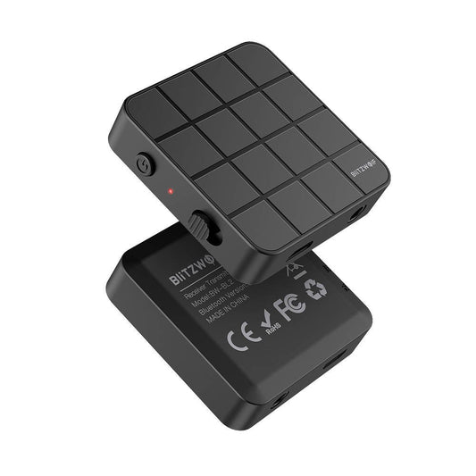 BlitzWolf  Πομπός/δέκτης BW-BL2 Bluetooth 5.0 (Μαύρο)